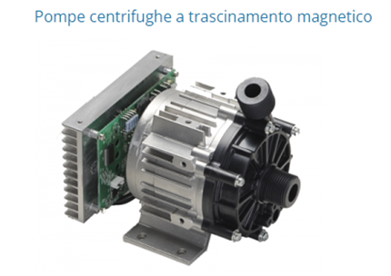 pompe centrifughe a trascinamento magentico